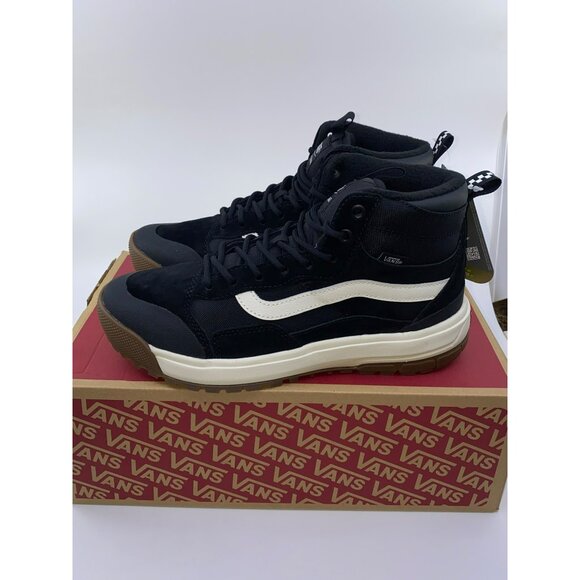 Vans Ultra-range Exo Hi Mte1 Black Marshmallow Sneakers Mens Size 8.5 Us 10Women - Picture 6 of 11